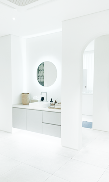Clean interior design